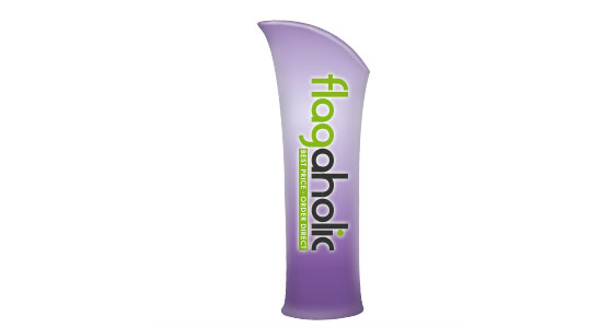 Arched Top Fabric Banner Stand-1