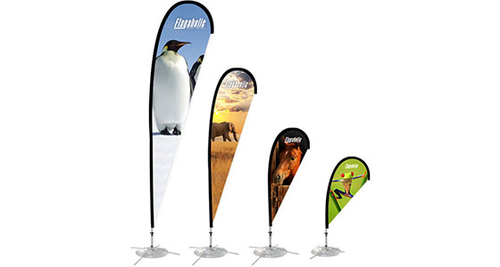 Teardrop Banner Poles