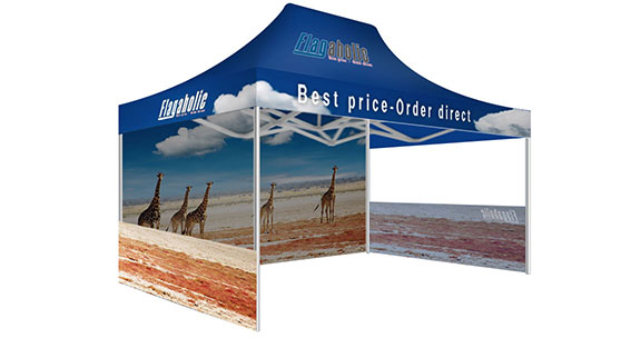 Printed Marquee with Side Walls-1